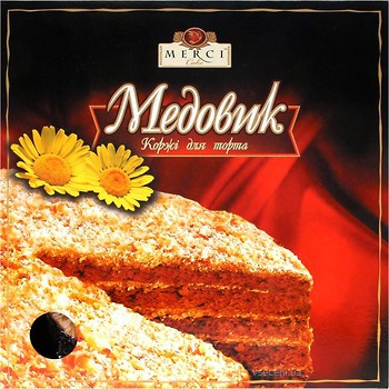 Фото Merci коржі для торта Медовик 500 г