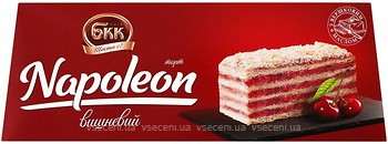 Фото БКК торт Наполеон вишневий 700 г