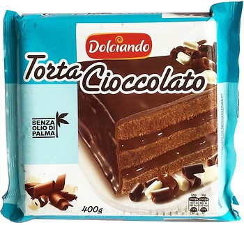 Фото Dolciando торт Шоколадний 400 г