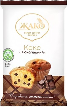 Фото Жако кекс шоколадний 240 г