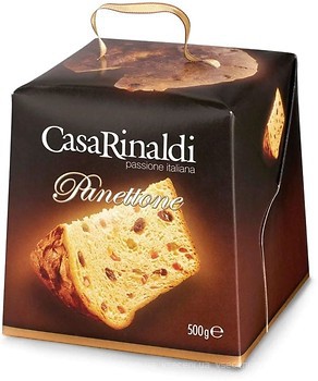 Фото Casa Rinaldi Panettone кекс с цукатами и изюмом 500 г