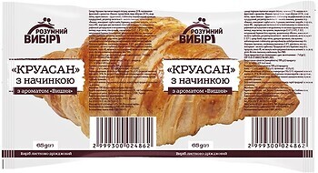 Фото Розумний Вибір круасан Вишня 65 г