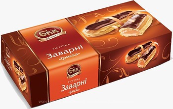 Фото БКК Еклери Іриска заварні 360 г