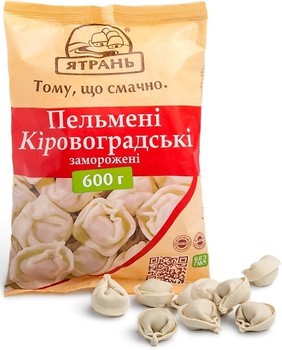 Фото Ятрань пельмені Кіровоградські 600 г