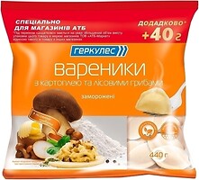 Фото Геркулес вареники с картофелем и грибами 440 г