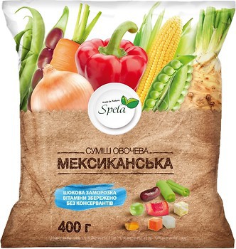 Фото Spela овочева суміш Мексиканська 400 г