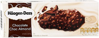 Фото Haagen-Dazs пломбір на паличці з мигдалем 70 г