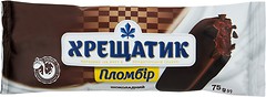 Фото Хрещатик пломбір на паличці шоколадний в кондитерської глазурі 75 г