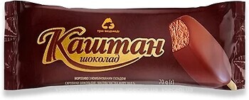 Фото Три ведмеді вершкове на паличці Каштан шоколадне 70 г