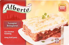 Фото Alberto лазанья з м'ясом Bolognese 400 г