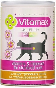 Фото Vitomax Комплекс витаминов и минералов для кастрированных котов 1000 таблеток