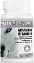 Фото UNICUM Premium Мультивітамінний комплекс для собак 100 таблеток