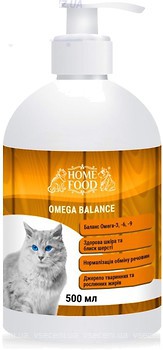Фото Home Food Олія Omega Balance для котів 500 мл