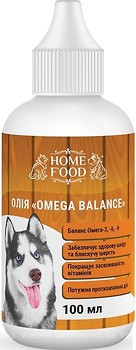 Фото Home Food Олія Omega Balance для собак 100 мл