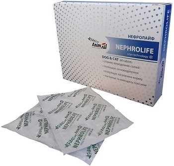 Фото AnimAll VetLine FitoLine Nephrolife 60 таблеток