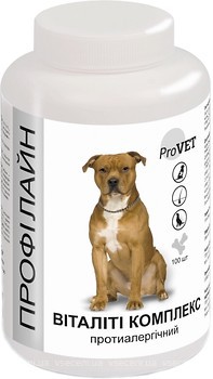 Фото ProVET Профілайн Віталіті комплекс для собак 100 таблеток