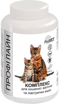 Фото ProVET Профілайн комплекс для кошенят і вагітних кішок 180 таблеток