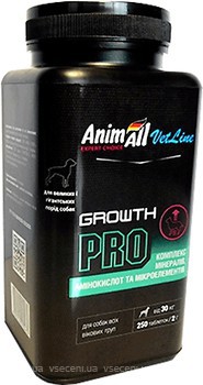 Фото AnimAll VetLine Growth Pro 250 таблеток