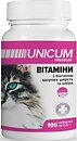 Фото UNICUM Premium Вітаміни для котів з біотином здорова шерсть та шкіра 100 таблеток