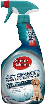 Фото Simple Solution Нейтралізатор запахів і плям Oxy Charged Stain & Odor Remover 945 мл (ss14715)
