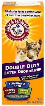 Фото Arm & Hammer Дезодорант для котячого туалету Double Duty Litter Deodorizer 850 г (17307)