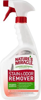 Фото Nature's Miracle Знищувач запахів і плям для кішок з ароматом дині Stain & Odor Remover 946 мл (680210/6976)