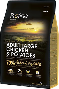 Фото Profine Adult Large Breeds Chicken & Potatoes 3 кг
