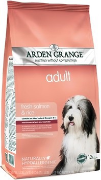 Фото Arden Grange Adult Dog Salmon and Rice 12 кг