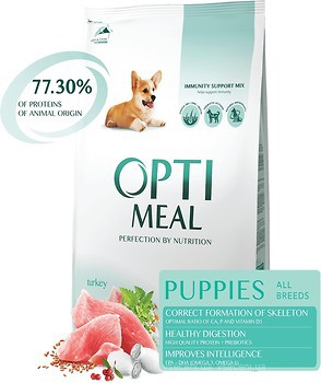 Фото Optimeal Puppy All Breed 4 кг