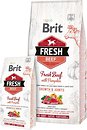 Фото Brit Fresh Beef with Pumpkin Puppy Large Bones & Joints 12 кг