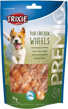 Фото Trixie Premio Fish Chicken Wheels 75 г (31748)