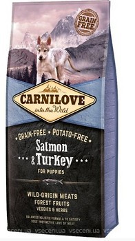 Фото Carnilove Salmon & Turkey For Puppies 12 кг