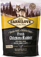 Фото Carnilove Fresh Chicken & Rabbit For Adult Dogs 1.5 кг