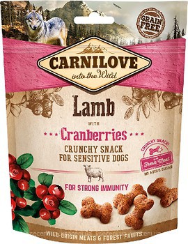 Фото Carnilove Crunchy Lamb with Cranberries 200 г