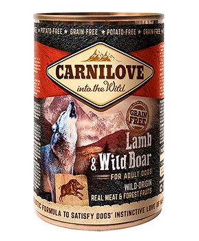 Фото Carnilove Lamb & Wild Boar For Adult Dogs 400 г