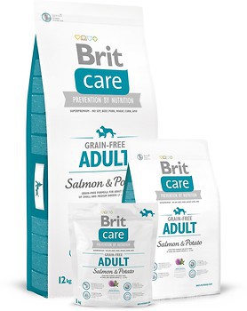 Фото Brit Care Grain-Free Adult Salmon & Potato 1 кг