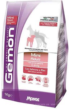 Фото Gemon Dog Mini Adult Salmon and Rice 20 кг