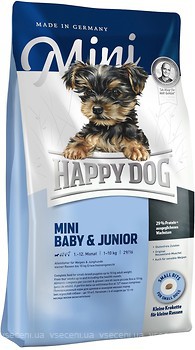 Фото Happy Dog Mini Baby & Junior 4 кг