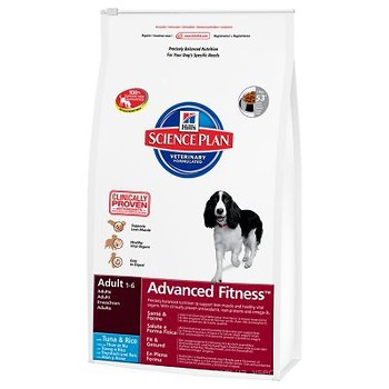 Фото Hill's Science Plan Canine Adult Advanced Fitness Medium Tuna & Rice 12 кг