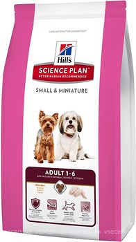 Фото Hill's Science Plan Canine Adult Small & Miniature Chicken & Turkey 6.5 кг