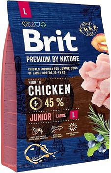 Фото Brit Premium Junior L 3 кг