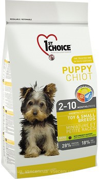 Фото 1st Choice Puppy Growth Toy and Small Breeds 7 кг