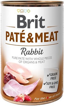 Фото Brit Pate & Meat Rabbit 400 г