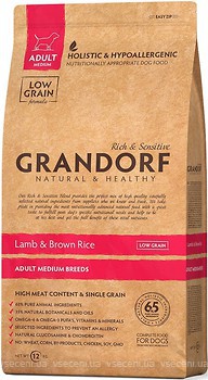 Фото Grandorf Medium Breeds Lamb & Brown Rice 3 кг