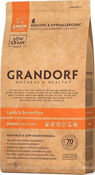 Фото Grandorf Junior All Breeds Lamb & Brown Rice 3 кг