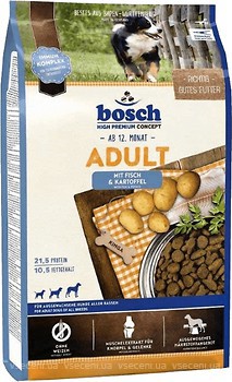 Фото Bosch Tiernahrung Adult Fish & Potato 1 кг