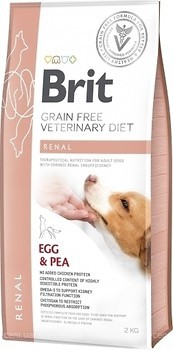 Фото Brit Grain Free Veterinary Diet Renal Egg & Pea 2 кг