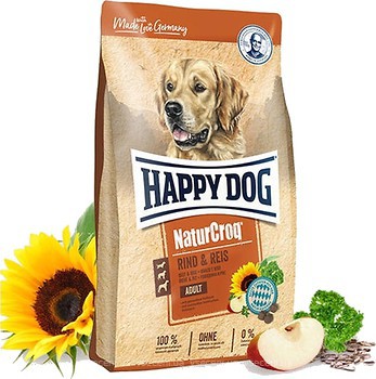 Фото Happy Dog NaturCroq Beef & Rice 15 кг