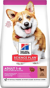 Фото Hill's Science Plan Small & Mini Adult with Lamb & Rice 1.5 кг