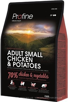 Фото Profine Adult Small Breed Chicken & Potatoes 3 кг